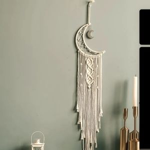 Macrame Half Moon Dreamcatcher